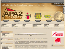 Tablet Screenshot of apa2.pl